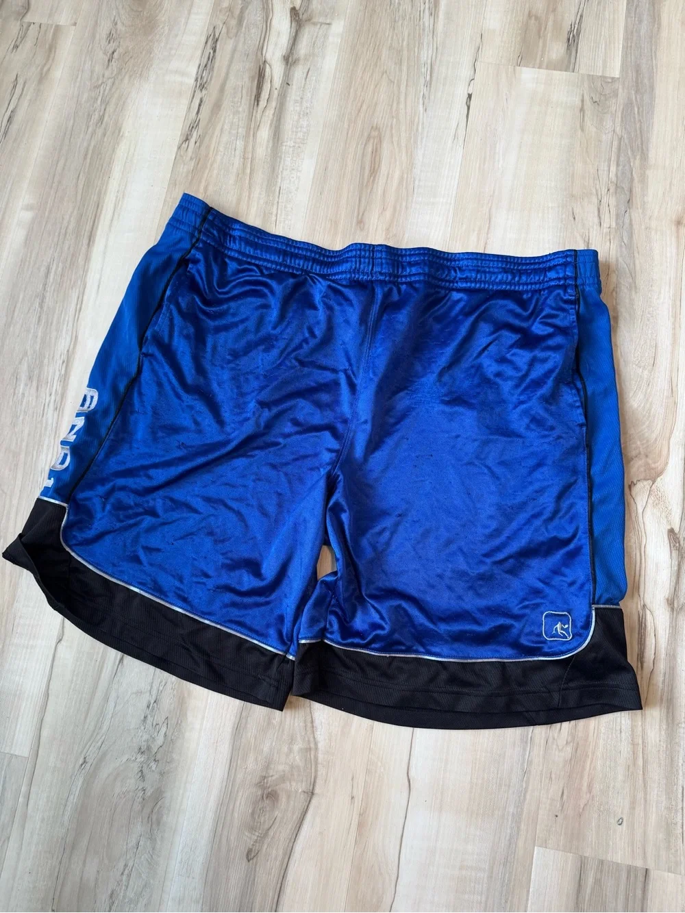 Y2K AND1 Athletic Blue Baggy Shorts
